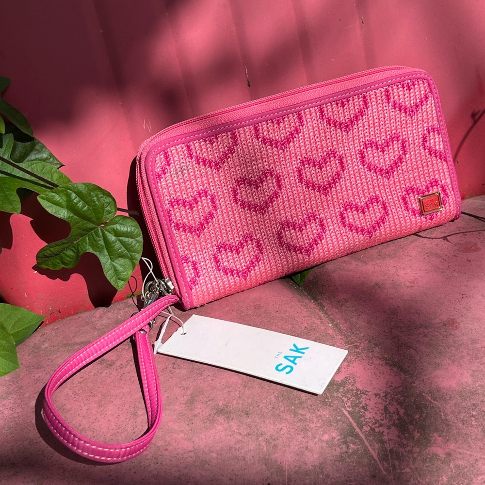 The Sak Heart Wristlet